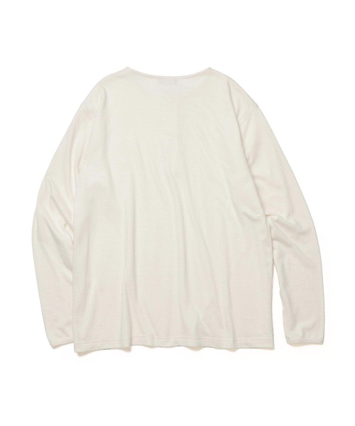 MR.OLIVE（ミスターオリーブ）の「88/12 VINTAGE MATERIAL / 10-BUTTON HENLEY NECK SHIRT（Tシャツ/カットソー・メンズ・オフホワイト/ブラック/ネイビー・MEDIUM/LARGE）」の9枚目の写真