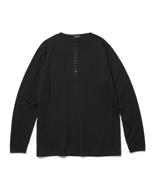 MR.OLIVE（ミスターオリーブ）の「88/12 VINTAGE MATERIAL / 10-BUTTON HENLEY NECK SHIRT（Tシャツ/カットソー・メンズ・オフホワイト/ブラック/ネイビー・MEDIUM/LARGE）」の7枚目の写真