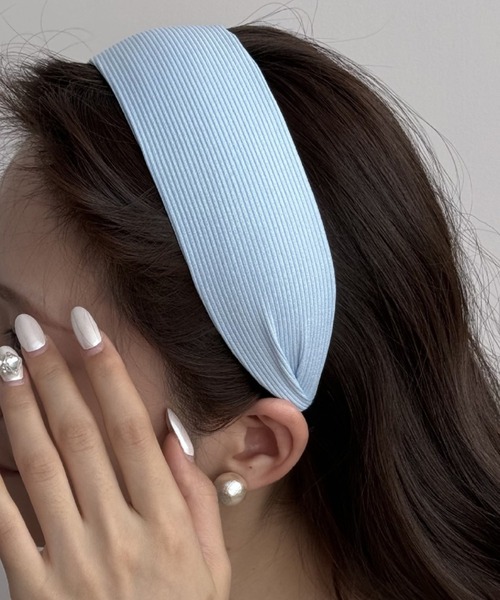 セール】リブワイドカチューシャ（カチューシャ）｜Bifrost