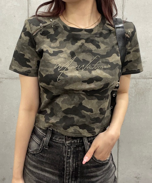 レア　IAN BROWN カモフラージュ柄 Tシャツ レア IAN BROWN カモフラージュ柄 Tシャツ
