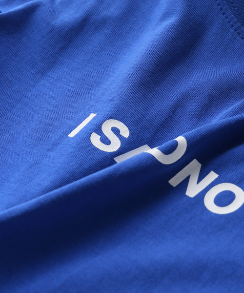 PULP/417EDIFICE(パルプフォーワンセブンエディフィス)の「【Geek Office / ギークオフィス】Just / ジャスト I SAID NO T-SHIRT(Tシャツ/カットソー・レディース・ブルー・FREE)」の3枚目の写真