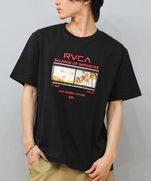 RVCA☆In The Ring Short Sleeve Tee プリント 半袖 Tシャツ セール】RVCA/ルーカ 半袖Tシャツ フロントプリント BF04A-207