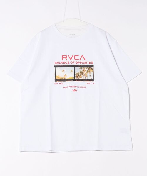 RVCA(ルーカ)の「RVCA/ルーカ 半袖Tシャツ フロントプリント BF04A-207(Tシャツ/カットソー・メンズ・ブラック/スミクロ/ホワイト・L/M/S)」の5枚目の写真
