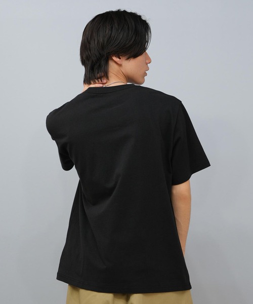 RVCA(ルーカ)の「RVCA/ルーカ 半袖Tシャツ フロントプリント BF04A-207(Tシャツ/カットソー・メンズ・ブラック/スミクロ/ホワイト・L/M/S)」の19枚目の写真