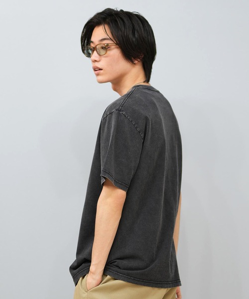 RVCA(ルーカ)の「RVCA/ルーカ 半袖Tシャツ フロントプリント BF04A-207(Tシャツ/カットソー・メンズ・ブラック/スミクロ/ホワイト・L/M/S)」の12枚目の写真