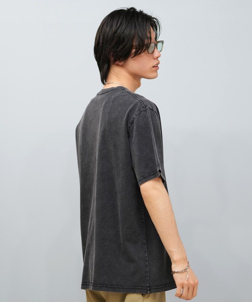 RVCA(ルーカ)の「RVCA/ルーカ 半袖Tシャツ フロントプリント BF04A-207(Tシャツ/カットソー・メンズ・ブラック/スミクロ/ホワイト・L/M/S)」の10枚目の写真