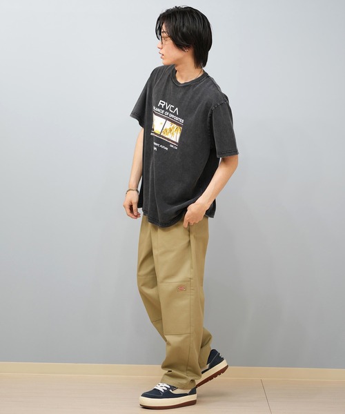 RVCA(ルーカ)の「RVCA/ルーカ 半袖Tシャツ フロントプリント BF04A-207(Tシャツ/カットソー・メンズ・ブラック/スミクロ/ホワイト・L/M/S)」の8枚目の写真