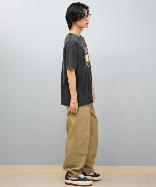 RVCA(ルーカ)の「RVCA/ルーカ 半袖Tシャツ フロントプリント BF04A-207(Tシャツ/カットソー・メンズ・ブラック/スミクロ/ホワイト・L/M/S)」の6枚目の写真