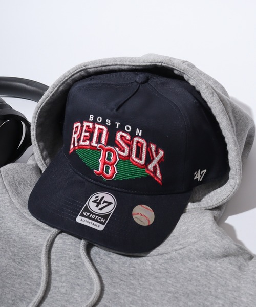 '47（フォーティーセブン）の「MLB公認 ’47BRAND Panoma BBCAP HITCH５パネル キャップ（キャップ・メンズ・ネイビー/ロイヤルブルー/パープル/ネイビー系1/レッド/ブラウン/グレー/ネイビー系/ナチュラル/ブルー・FREE）」の9枚目の写真