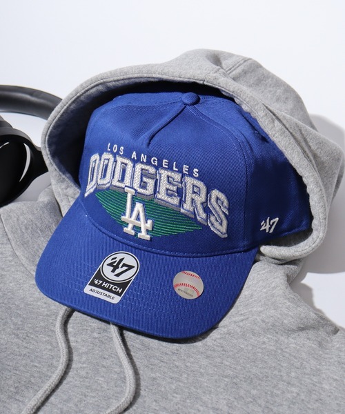 '47（フォーティーセブン）の「MLB公認 ’47BRAND Panoma BBCAP HITCH５パネル キャップ（キャップ・メンズ・ネイビー/ロイヤルブルー/パープル/ネイビー系1/レッド/ブラウン/グレー/ネイビー系/ナチュラル/ブルー・FREE）」の7枚目の写真