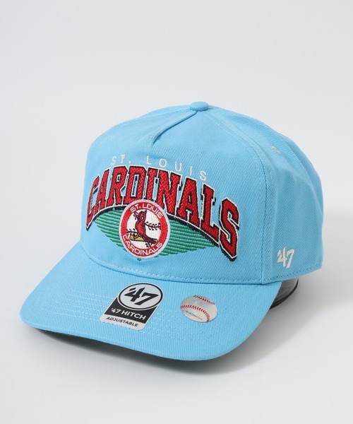 '47（フォーティーセブン）の「MLB公認 ’47BRAND Panoma BBCAP HITCH５パネル キャップ（キャップ・メンズ・ネイビー/ロイヤルブルー/パープル/ネイビー系1/レッド/ブラウン/グレー/ネイビー系/ナチュラル/ブルー・FREE）」の17枚目の写真