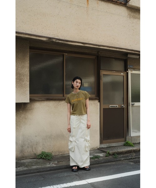 low rize cargo skirt（スカート）｜Knuth Marf（クヌースマーフ