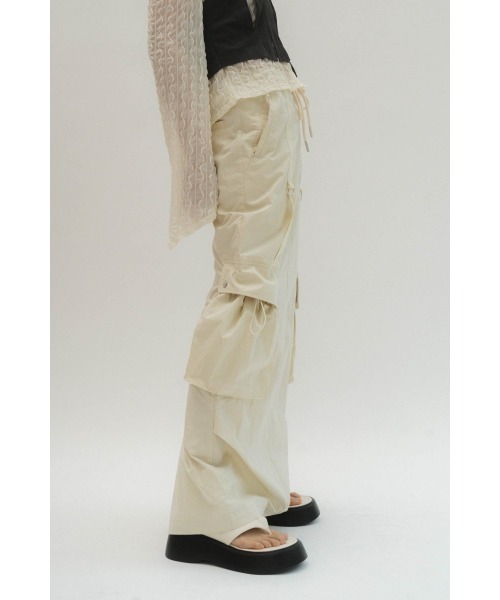 Knuth Marf(クヌースマーフ)の「low rize cargo skirt(スカート・レディース・ホワイト・FREE)」の8枚目の写真