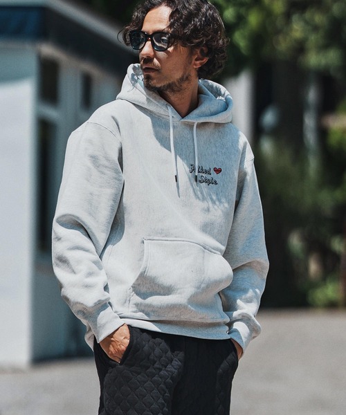 felkod（フィルコッド）の「mpa3835- Brushed Lining Hearvy Sweat Parka パーカー（パーカー・メンズ・ブラック/アッシュ/ブラック×ピンク・S/M/L/XL）」の11枚目の写真
