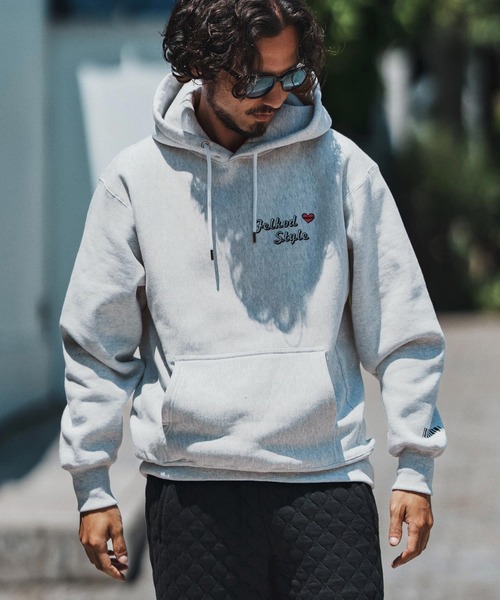 felkod（フィルコッド）の「mpa3835- Brushed Lining Hearvy Sweat Parka パーカー（パーカー・メンズ・ブラック/アッシュ/ブラック×ピンク・S/M/L/XL）」の12枚目の写真
