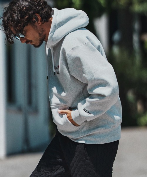 felkod（フィルコッド）の「mpa3835- Brushed Lining Hearvy Sweat Parka パーカー（パーカー・メンズ・ブラック/アッシュ/ブラック×ピンク・S/M/L/XL）」の13枚目の写真