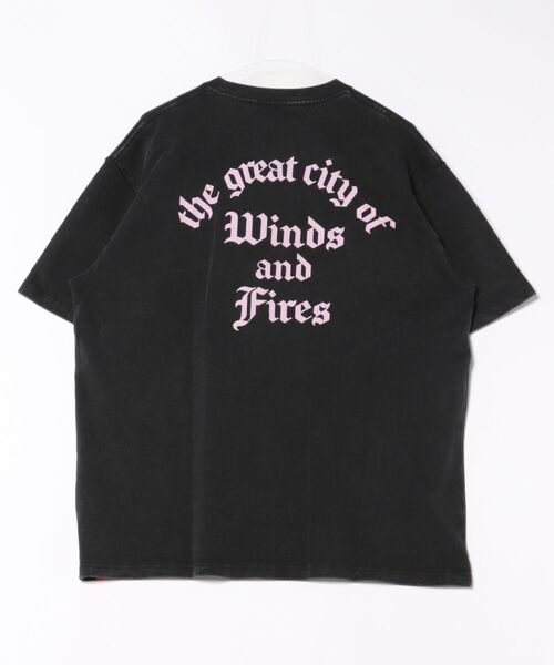 UNIVERSAL OVERALL(ユニバーサルオーバーオール)の「【UNIVERSAL OVERALL】LGBCPTT CHEMCIALWASH U2523211(Tシャツ/カットソー・レディース・ブラック/マスタード・S/M/L/XL)」の3枚目の写真