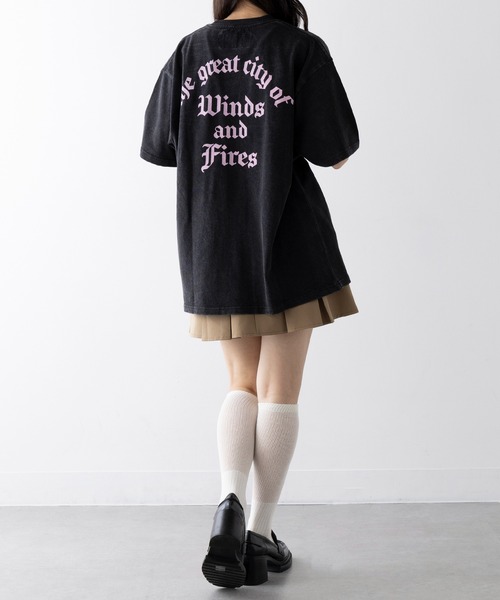 UNIVERSAL OVERALL(ユニバーサルオーバーオール)の「【UNIVERSAL OVERALL】LGBCPTT CHEMCIALWASH U2523211(Tシャツ/カットソー・レディース・ブラック/マスタード・S/M/L/XL)」の21枚目の写真