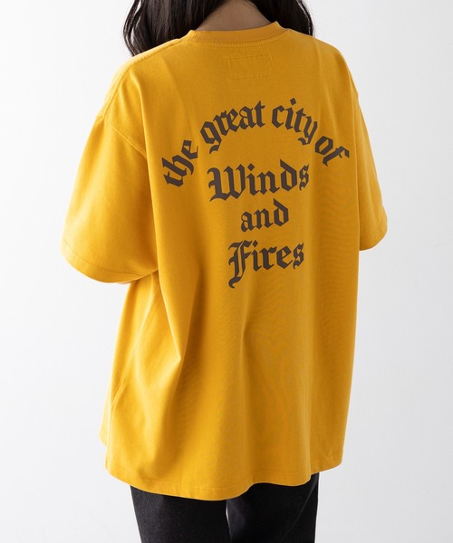 UNIVERSAL OVERALL(ユニバーサルオーバーオール)の「【UNIVERSAL OVERALL】LGBCPTT CHEMCIALWASH U2523211(Tシャツ/カットソー・レディース・ブラック/マスタード・S/M/L/XL)」の11枚目の写真