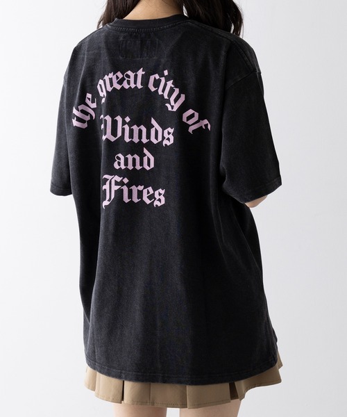 UNIVERSAL OVERALL(ユニバーサルオーバーオール)の「【UNIVERSAL OVERALL】LGBCPTT CHEMCIALWASH U2523211(Tシャツ/カットソー・レディース・ブラック/マスタード・S/M/L/XL)」の17枚目の写真