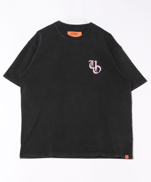UNIVERSAL OVERALL(ユニバーサルオーバーオール)の「【UNIVERSAL OVERALL】LGBCPTT CHEMCIALWASH U2523211(Tシャツ/カットソー・レディース・ブラック/マスタード・S/M/L/XL)」の7枚目の写真
