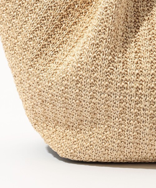 TOMORROWLAND (トゥモローランド)の「Atelier TOMORROWLAND SHELL バッグ(かごバッグ・レディース・ベージュ・FREE)」の7枚目の写真