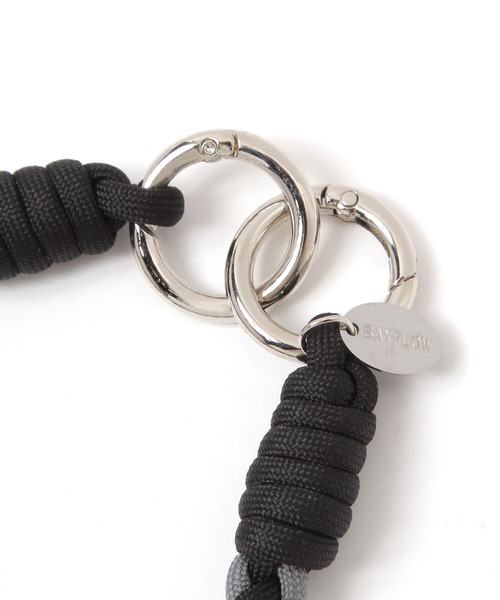 BAYFLOW(ベイフロー)の「BFコードショートストラップ(その他雑貨・レディース・ブラック/ブルー/グレー/ベージュ/イエロー・0)」の6枚目の写真