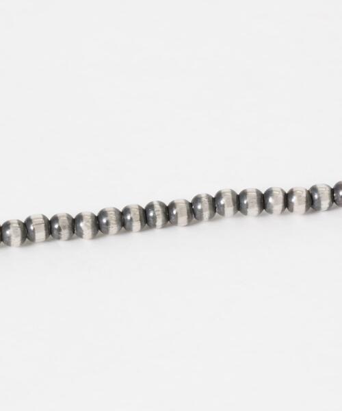 ERICKA NICOLAS BEGAY（エリッカ ニコラス ビゲイ）の「ERICKA NICOLAS BEGAY　Plain Design Necklace 3mm（ネックレス・レディース・シルバー・45）」の4枚目の写真