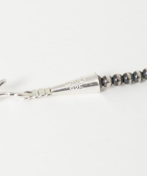 ERICKA NICOLAS BEGAY（エリッカ ニコラス ビゲイ）の「ERICKA NICOLAS BEGAY　Plain Design Necklace 3mm（ネックレス・レディース・シルバー・45）」の6枚目の写真