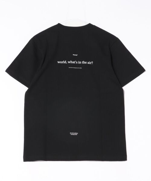 B'day(ビーデイ)の「ヘヴィウェイト天竺 プリント 半袖 クルーネック コットン100%(Tシャツ/カットソー・メンズ・ブラック/ホワイト/ライトオリーブ・LARGE/MEDIUM)」の4枚目の写真