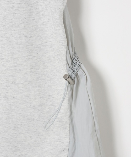 BAYFLOW（ベイフロー）の「サイドスピンドルチュニック（Tシャツ/カットソー・レディース・チャコール/ブルー/ホワイト・FREE）」の21枚目の写真