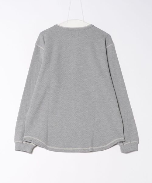 KRIFF MAYER(クリフメイヤー)の「ハニカムワッフルヘンリーロンT(Tシャツ/カットソー・メンズ・チャコール/ネイビー/ナチュラル/グレー・MEDIUM/LARGE/X-LARGE)」の21枚目の写真