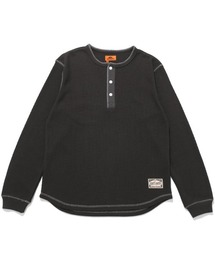 KRIFF MAYER（クリフメイヤー）の「ハニカムワッフルヘンリーロンT（Tシャツ/カットソー）」