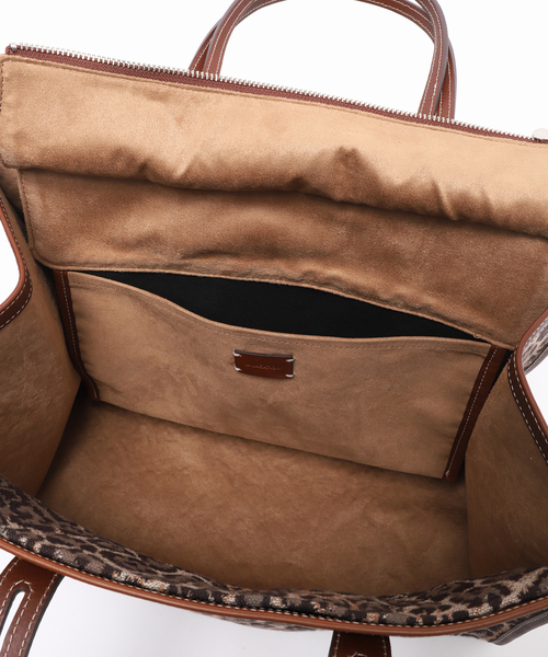 A VACATION(アヴァケーション)の「《別注》【A VACATION】CLUB BAG L BROWN LEO:トートバッグ(トートバッグ・レディース・その他6・FREE)」の9枚目の写真