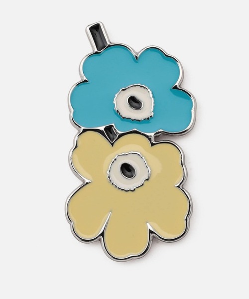 marimekko（マリメッコ）の「【kioski】Unikko / Pumpuli Set Ii pin set（その他小物・レディース・レッド・FREE）」の6枚目の写真