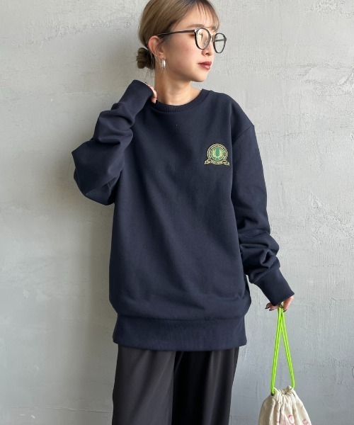 WEB先行予約】[FRED PERRY/フレッドペリー] TENNIS BADGE クルー