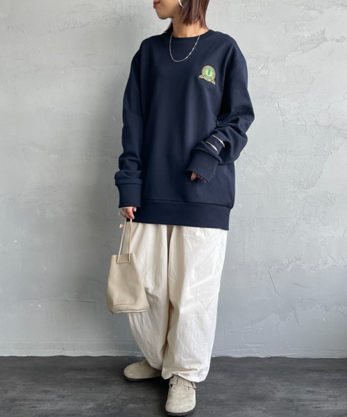 FRED PERRY/フレッドペリー] TENNIS BADGE クルーネック