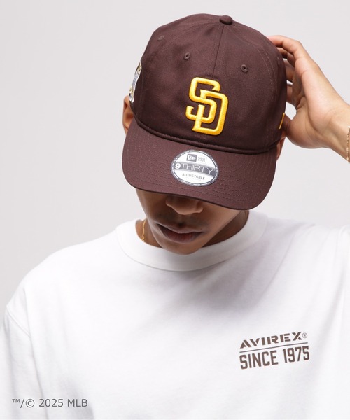 San Diego Padres ジャケットとキャップセット 公式 San Diego Padres Hats | DAZN
