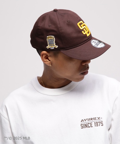 NEW ERA(ニューエラ)の「AVIREX × SAN DIEGO PADRES CAP(キャップ・メンズ・ブラウン・FREE)」の9枚目の写真