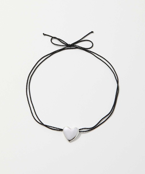 ANNIKA INEZ(アニカイネズ)の「ANNIKA INEZ Heart Necklace, Sml アニカ イネズ ハート ネックレス(ネックレス・レディース・シルバー・FREE)」の5枚目の写真