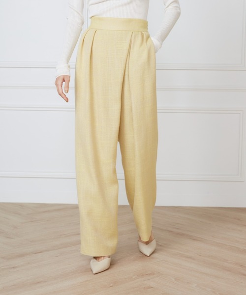 INED(イネド)の「ラップパンツ《la veille by SUPERIOR CLOSET》(その他パンツ・レディース・イエロー・7号/9号/11号)」の9枚目の写真