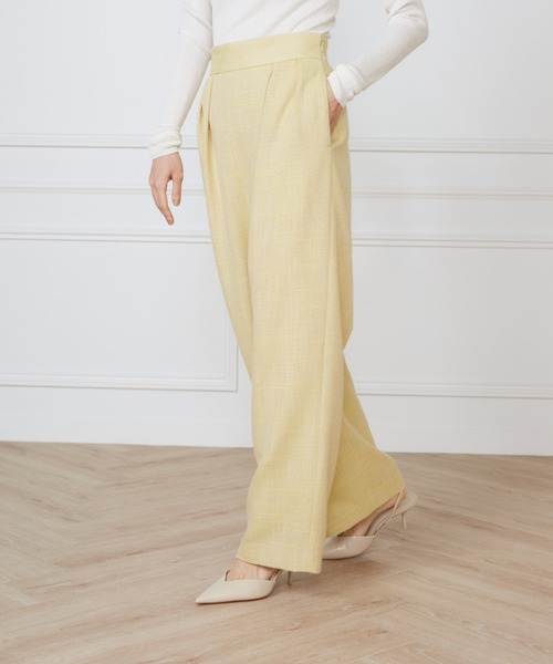 INED(イネド)の「ラップパンツ《la veille by SUPERIOR CLOSET》(その他パンツ・レディース・イエロー・7号/9号/11号)」の10枚目の写真