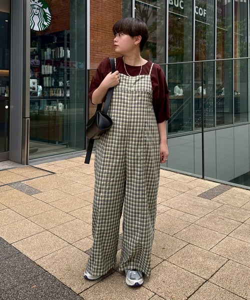 コムデギャルソン　チェック柄サロペット 2025年最新】COMME des GARCONS レディース サロペット