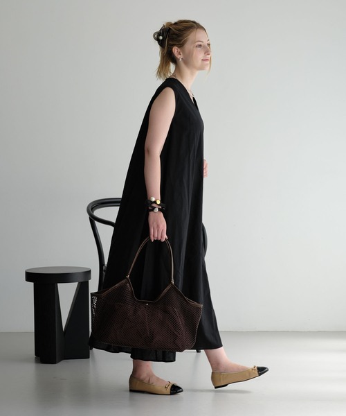 ZAKKA-BOX(ザッカボックス)の「メッシュトートバッグ(トートバッグ・レディース・ブラウン/ブラック・FREE)」の11枚目の写真