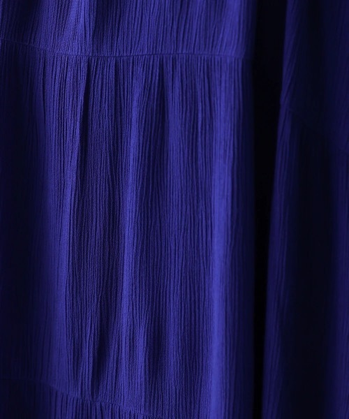 Bou Jeloud（ブージュルード）の「レーヨンクレープキャミワンピース（ワンピース・レディース・ブラック/ブルー/ブラウン・38）」の10枚目の写真