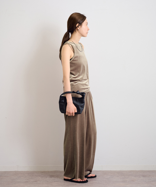 FRAMeWORK（フレームワーク）の「GREYCHORD/グレーコード NIKI NOSLEEVE（タンクトップ・レディース・ブラウン/ウッド・FREE）」の13枚目の写真