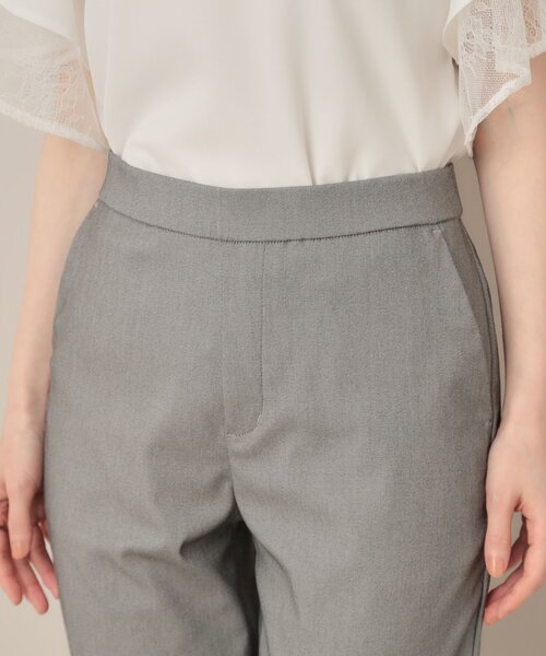 couture brooch(クチュールブローチ)の「【らくちん・キレイ見え】リボンハイパーストレッチパンツ(その他パンツ・レディース・ブラック/グレー・36/38/40/42)」の12枚目の写真
