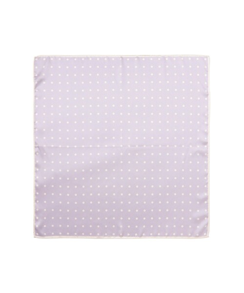 B:MING by BEAMS（ビーミングバイビームス）の「ドット柄 スカーフ（バンダナ/スカーフ・レディース・ブラウン/パープル系その他4/ブラック・ONE SIZE）」の9枚目の写真