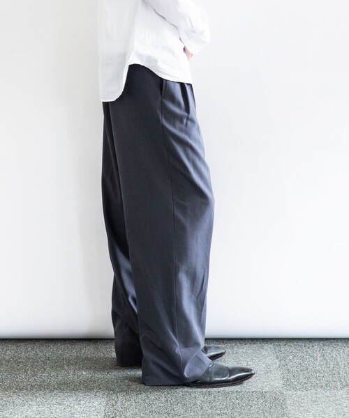 セール】City Ambient Products: 2タック ワイド スラックス（その他