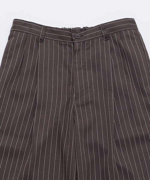 City Ambient Products(シティアンビエントプロダクツ)の「City Ambient Products: 2タック ワイド スラックス(その他パンツ・メンズ・チャコールグレー/ブラウン/ブラック/ベージュ系・LARGE/MEDIUM/SMALL)」の18枚目の写真